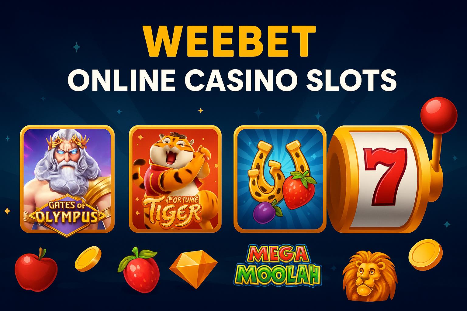Jogos de Slot no Casino Online WEEBET