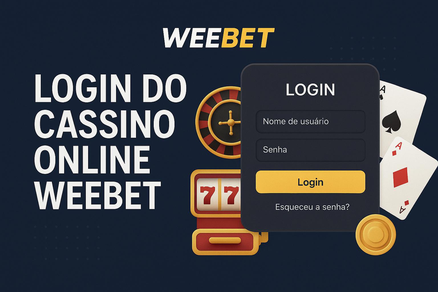 Login no Cassino WEEBET