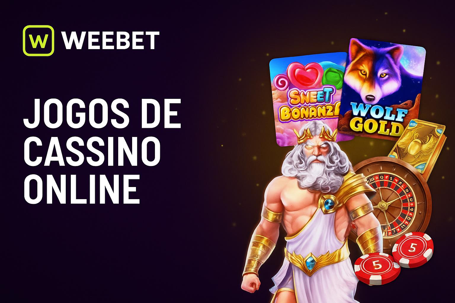 Jogos de cassino online inovadores e emocionantes na WEEBET